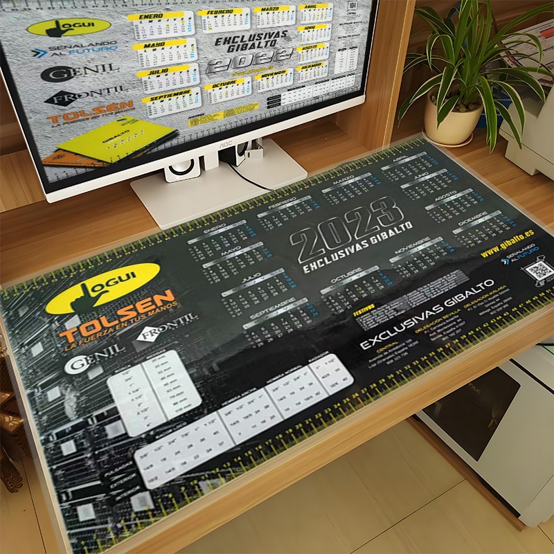 透明PVC桌墊真的絕了！醫(yī)用級質感 日歷功能，誰用誰知道？