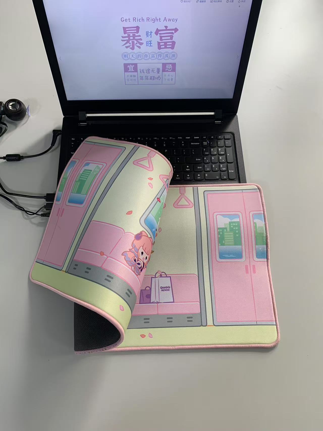 超大超厚橡膠游戲桌墊，廣告鼠標(biāo)墊定制